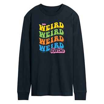 Men's Barbie™ The Movie Weird Barbie Long Sleeve Graphic Tee