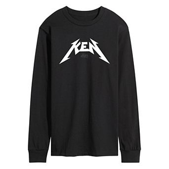 Men's Barbie™ The Movie Ken Rock Logo Long Sleeve Graphic Tee