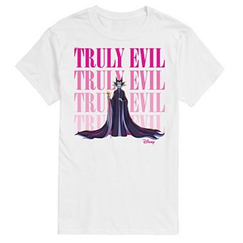 Disney Villains Malifecent Men's Truly Evil Graphic Tee