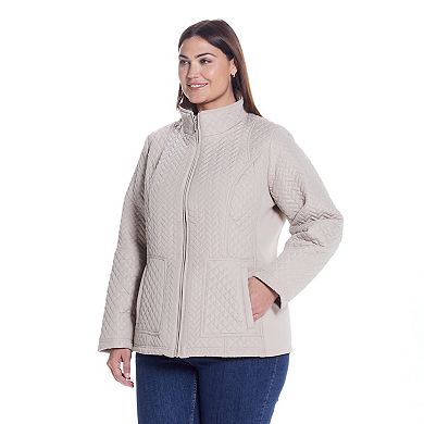 Plus Size Weathercast Quilted Jacket