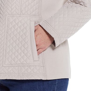 Plus Size Weathercast Quilted Jacket
