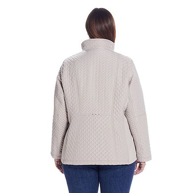 Plus Size Weathercast Quilted Jacket