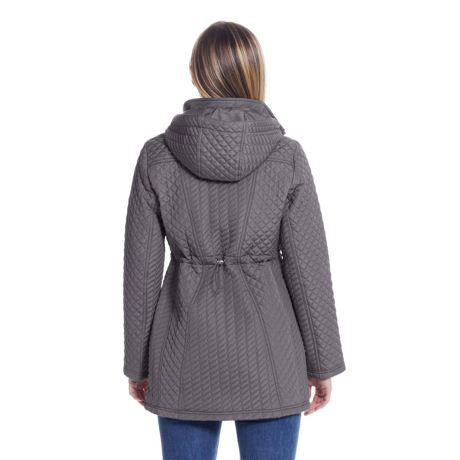 Womens Hooded Winter Lightweight Coats Jackets Outerwear Clothing Kohl s