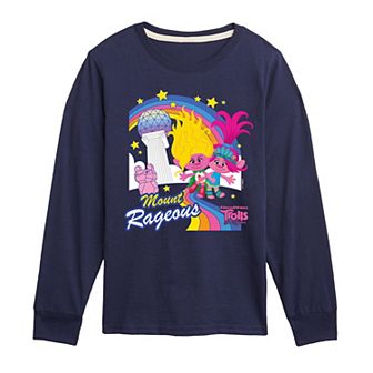 Boys 8-20 DreamWorks Trolls Movie Mount Rageous Long Sleeve Graphic Tee