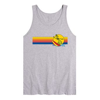 Men's Dr. Seuss The Grinch Surf Retro Graphic Tank Top