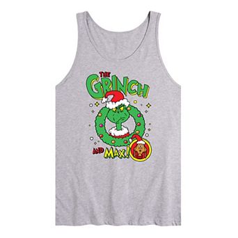 Men's Dr. Seuss The Grinch Grinch and Max Graphic Tank Top