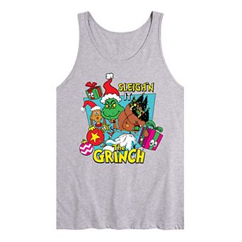 Men's Dr. Seuss The Grinch Sleigh'n It Graphic Tank Top
