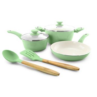Gibson Home Plaza Café 7 pc Aluminum Nonstick Cookware Set