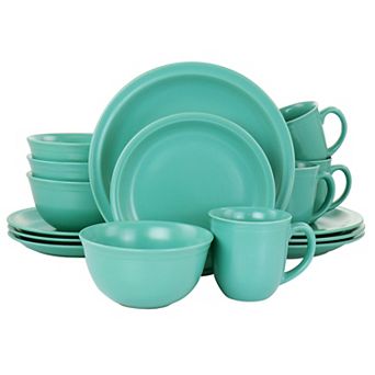 Gibson Home 16 pc Siam Stoneware Dinnerware Set