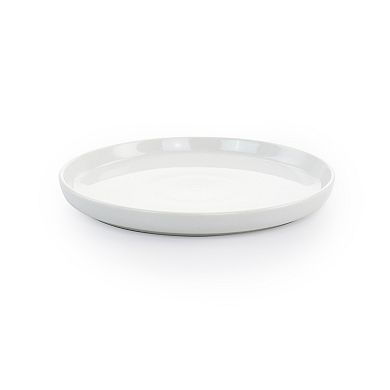 Gibson Home White Deco 16 Piece Fine Ceramic Dinnerware Set