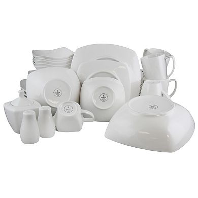 Gibson Home Hagen Square Dinnerware Set