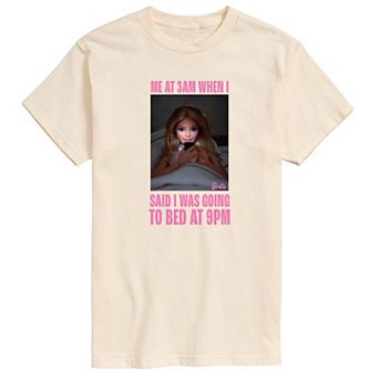 Men's Barbie® Bedtime Meme Graphic Tee