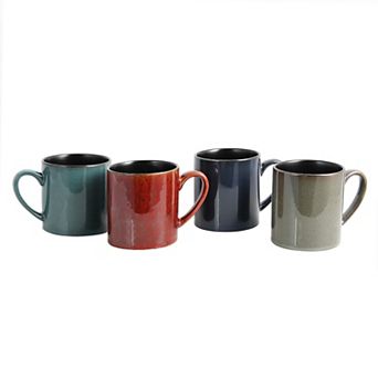 Gibson Everyday City Loft 20 oz. Mug Set, Set of 4