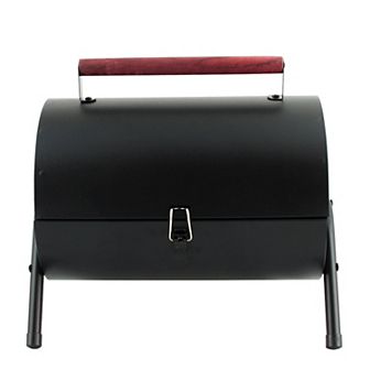 Gibson Home Delwin Carbon Steel Barrel BBQ
