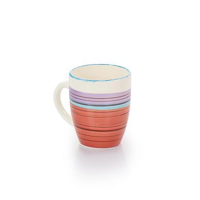 Gibson Home Richvale 12 Piece Round Durastone Dinnerware Set