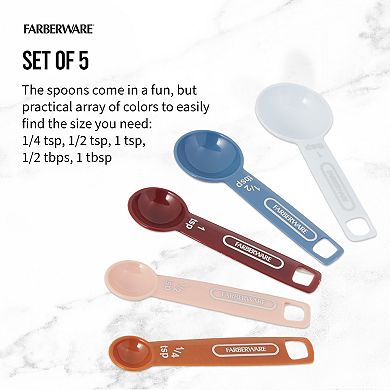 Farberware Classic Set of 5 Measuring Spoons