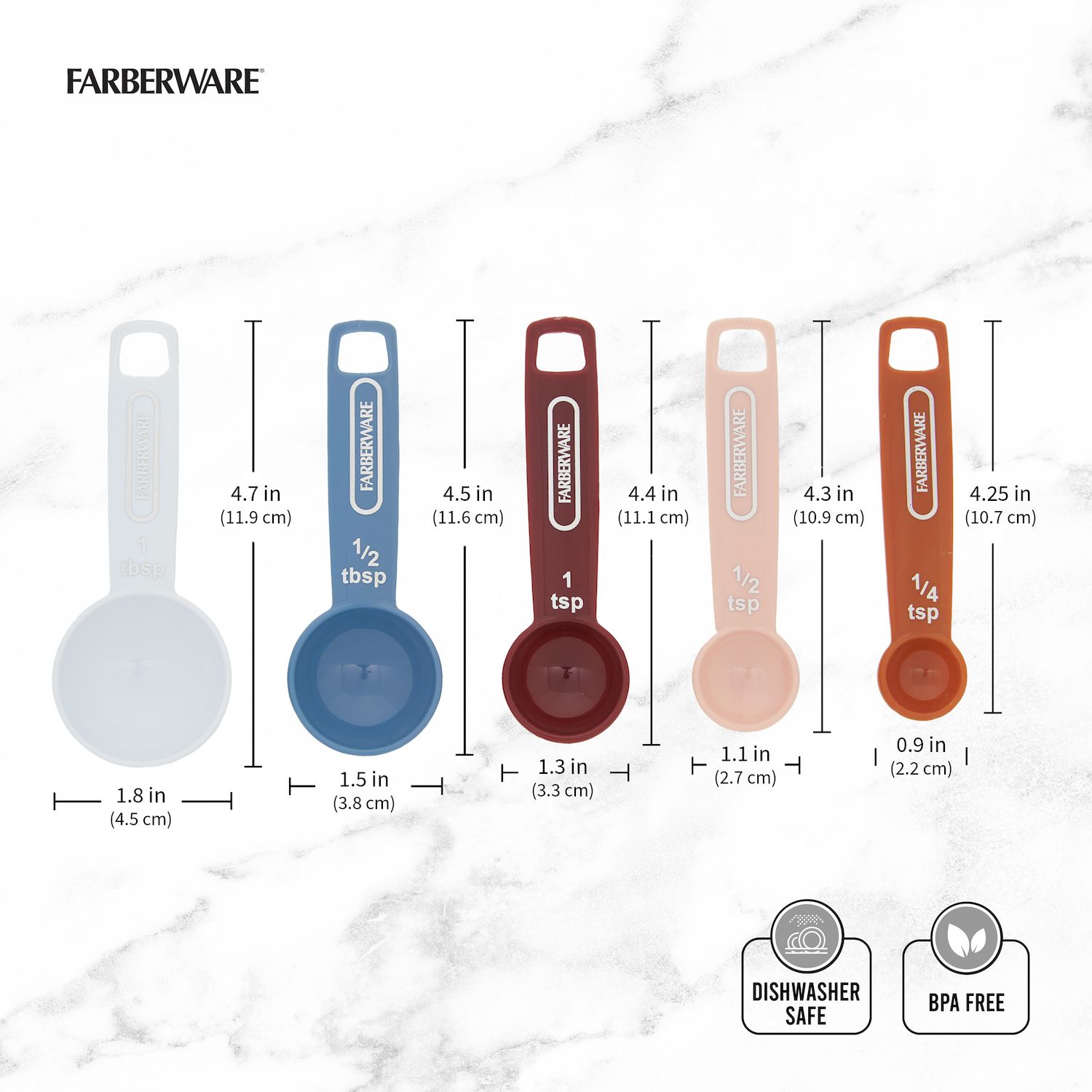 thumbnail image 2 of Farberware - 5203584 Farberware Professional Stainless Steel Measuri 2 of 9