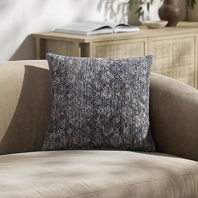 Loloi x Sonoma Goods For Life® Super Soft Diamond Geo Square Throw Pillow