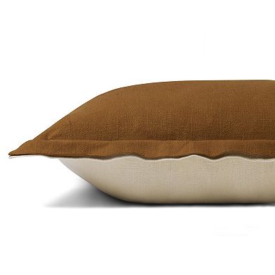 Loloi x Sonoma Goods For Life Reversible Double Flange Throw Pillow