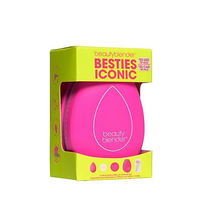 Besties Iconic Makeup Sponge and Cleanser Starter Set