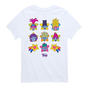 Boys 8-20 DreamWorks Trolls Movie Tiny Trolls Star Graphic Tee