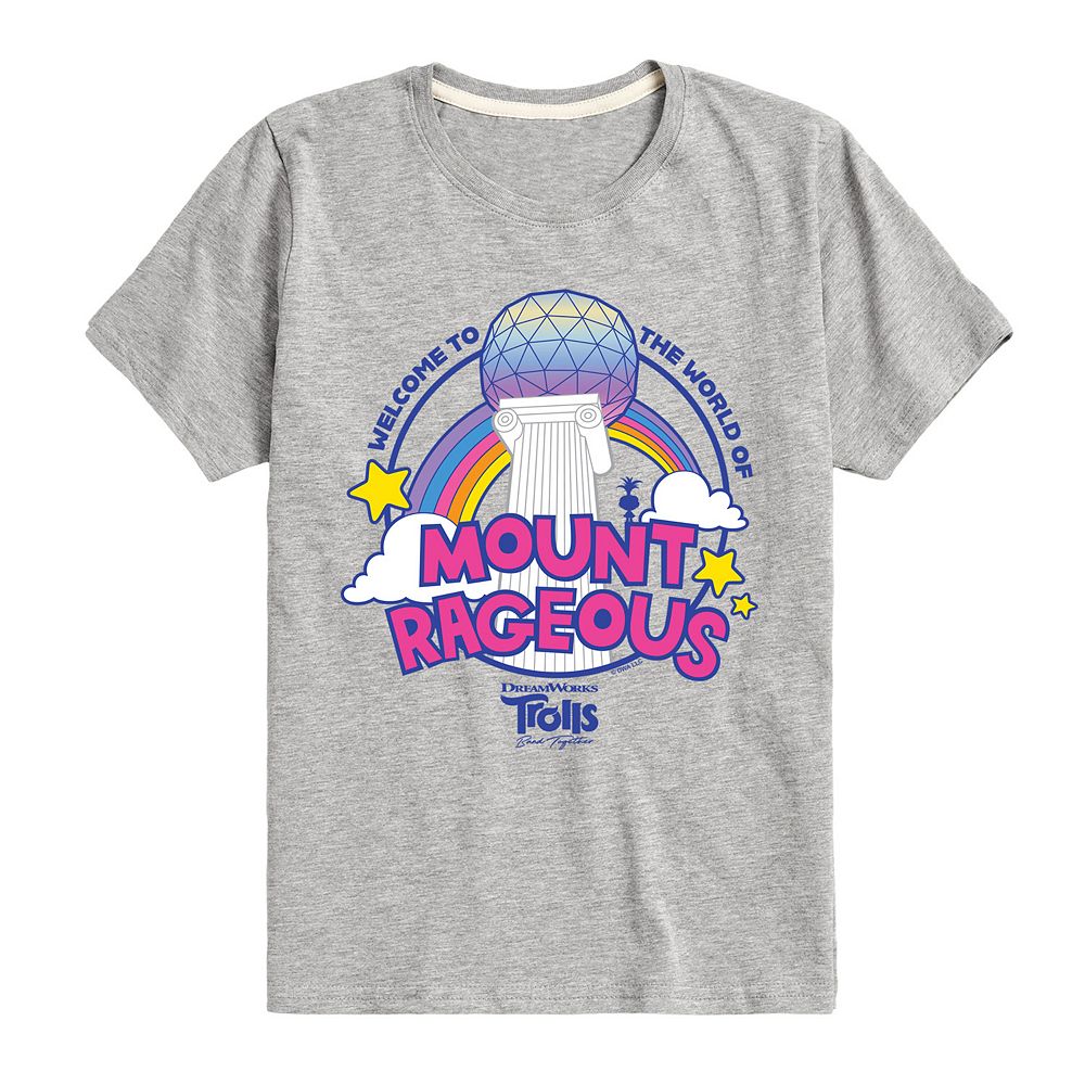 Boys 8-20 Trolls Movie World Of Mount Rageous Graphic Tee