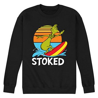 Men's Dr. Seuss The Grinch Stoked Fleece Sweatshirt