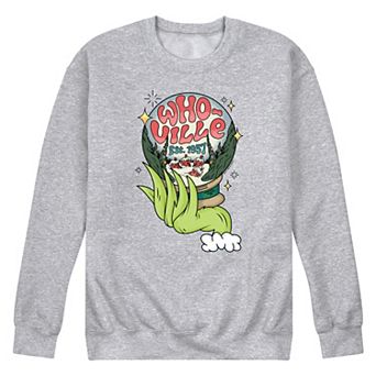 Men's Dr. Seuss The Grinch Whoville Globe Fleece Sweatshirt