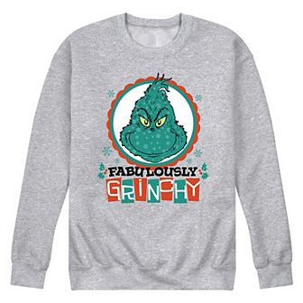 Men's Dr. Seuss The Grinch Fabulously Grinchy Fleece Sweatshirt