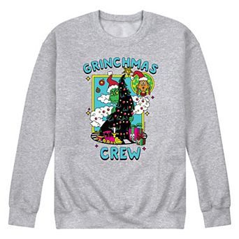 Men's Dr. Seuss The Grinch Grinchmas Crew Fleece Sweatshirt
