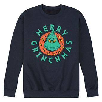 Men's Dr. Seuss The Grinch Merry Grinchmas Fleece Sweatshirt