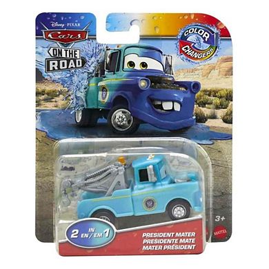 Disney Cars Color Changers 2023 Cars On The Road President Mater