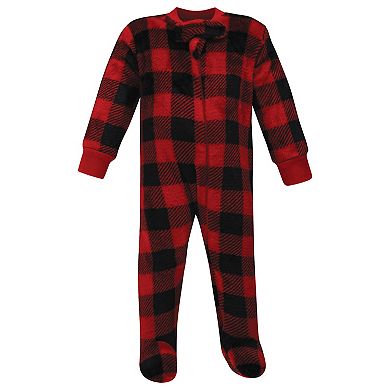 Hudson Baby Infant Boy Plush Sleep And Play, Christmas Lights