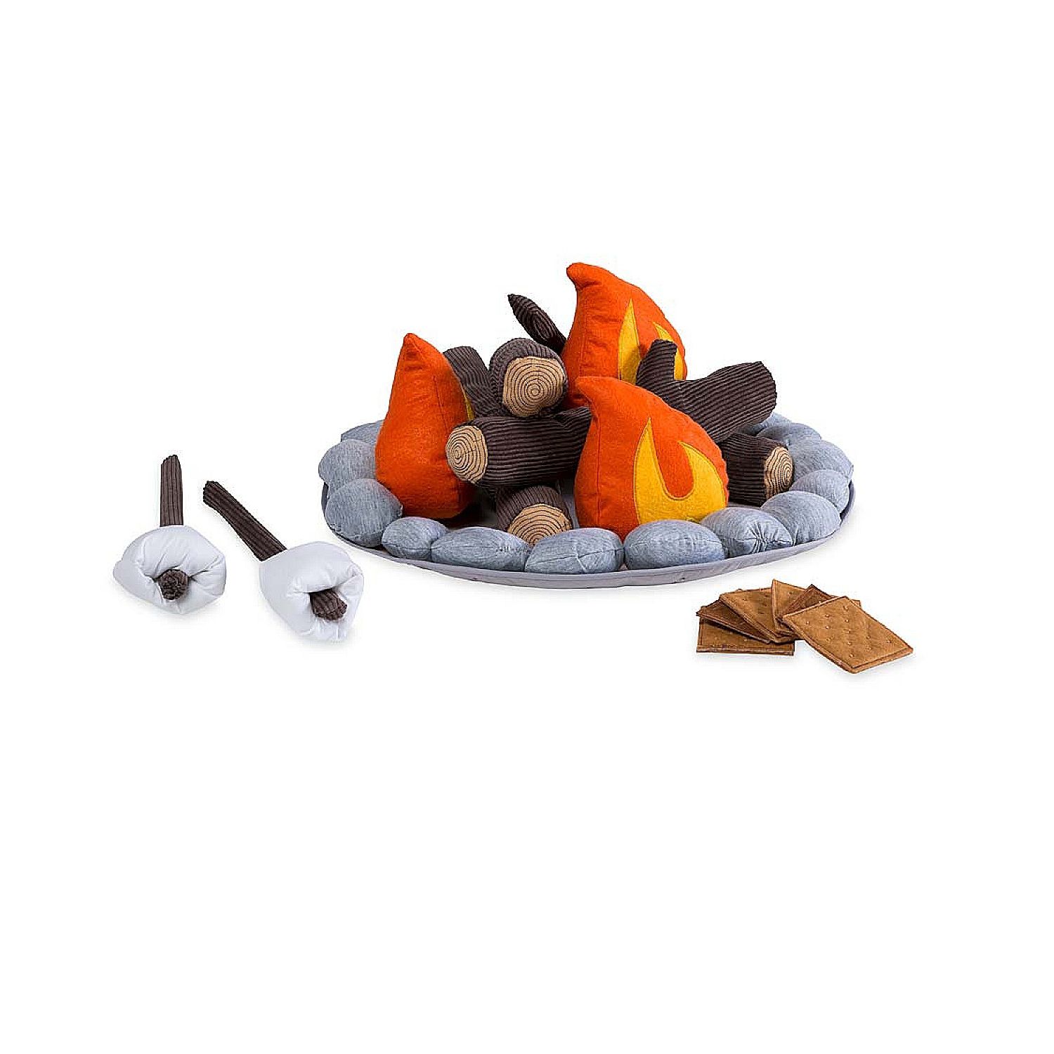Melissa & Doug Let's Explore Campfire S'Mores Play Set - Play Campfire Sets  For Kids Ages 3+