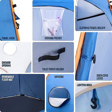 Alpcour Pop-Up Privacy Tent - Portable, Durable & Waterproof Shelter for Camping