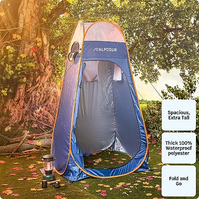 Alpcour Pop-Up Privacy Tent - Portable, Durable & Waterproof Shelter for Camping