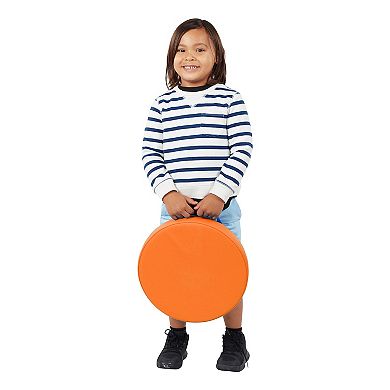 Sprogs 15" Round Floor Cushions with handles 6-Piece