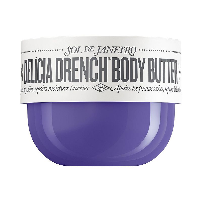 Sol de Janeiro Delicia Drench Deeply Moisturizing Body Butter for Dry Skin,