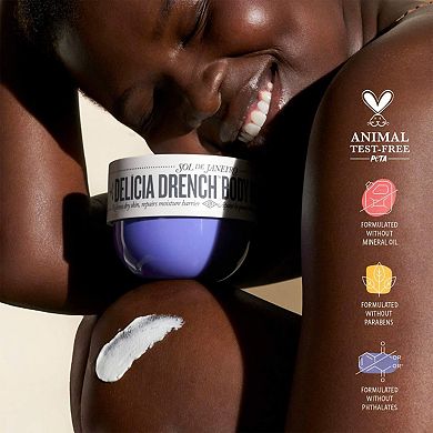 Delicia Drench Deeply Moisturizing Body Butter for Dry Skin