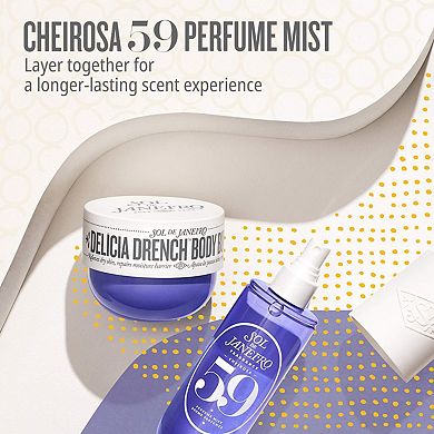 Cheirosa 59 Delicia Hair & Body Perfume Mist
