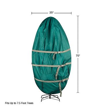 Tiny Tim Totes Upright Zippered Christmas Tree Storage Bag