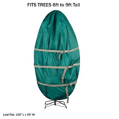 Tiny Tim Totes Upright Zippered Christmas Tree Storage Bag