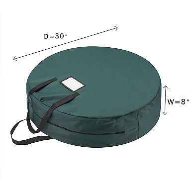 Tiny Tim Totes 10-Foot Christmas Tree and Wreath Storage Bags 2-Piece Set