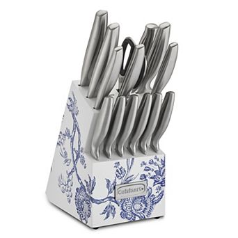 Cuisinart® Caskata™ 15 pc German Stainless Steel Cutlery Block Set