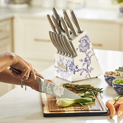 Cuisinart® Caskata™ 15-Piece German Stainless Steel Cutlery Block Set