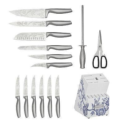 Cuisinart® Caskata™ 15-Piece German Stainless Steel Cutlery Block Set