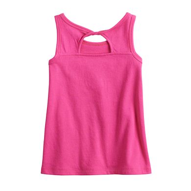 Girls 4-12 Jumping Beans® Twist Back Tank Top