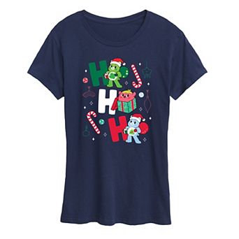 Women's Care Bears Ho Ho Ho Graphic Tee