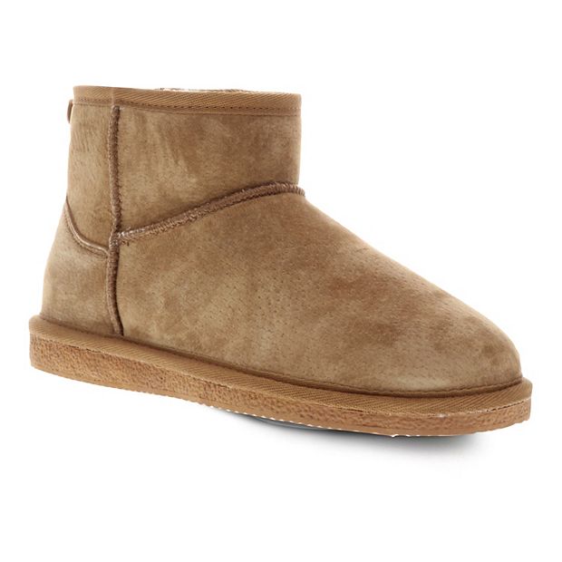 Girls faux hot sale suede boots