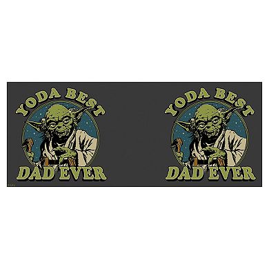 Star Wars Yoda Best Dad Ever Stamp 11-oz. Ceramic Mug